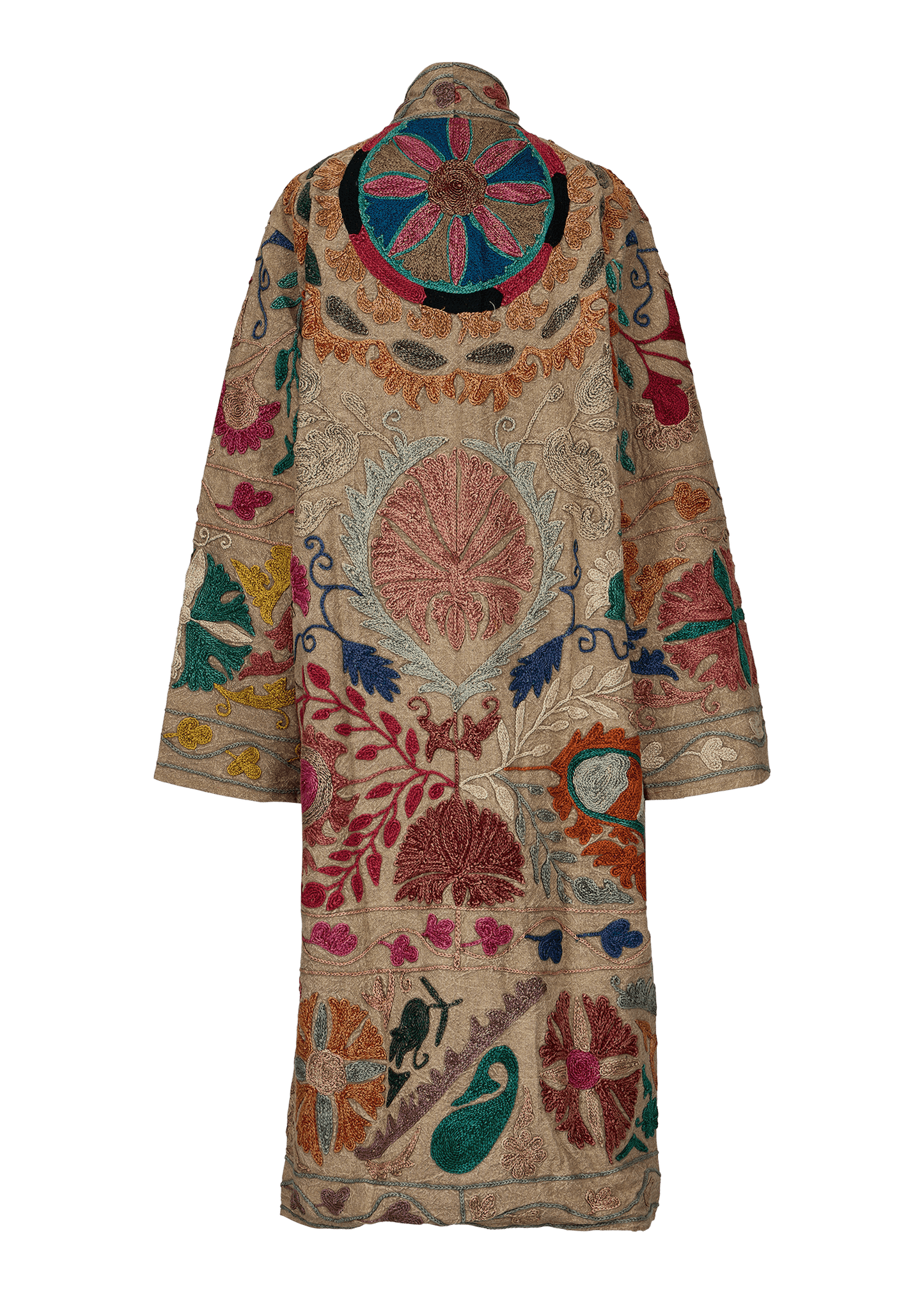 Suzani Coat (Calf Length)
