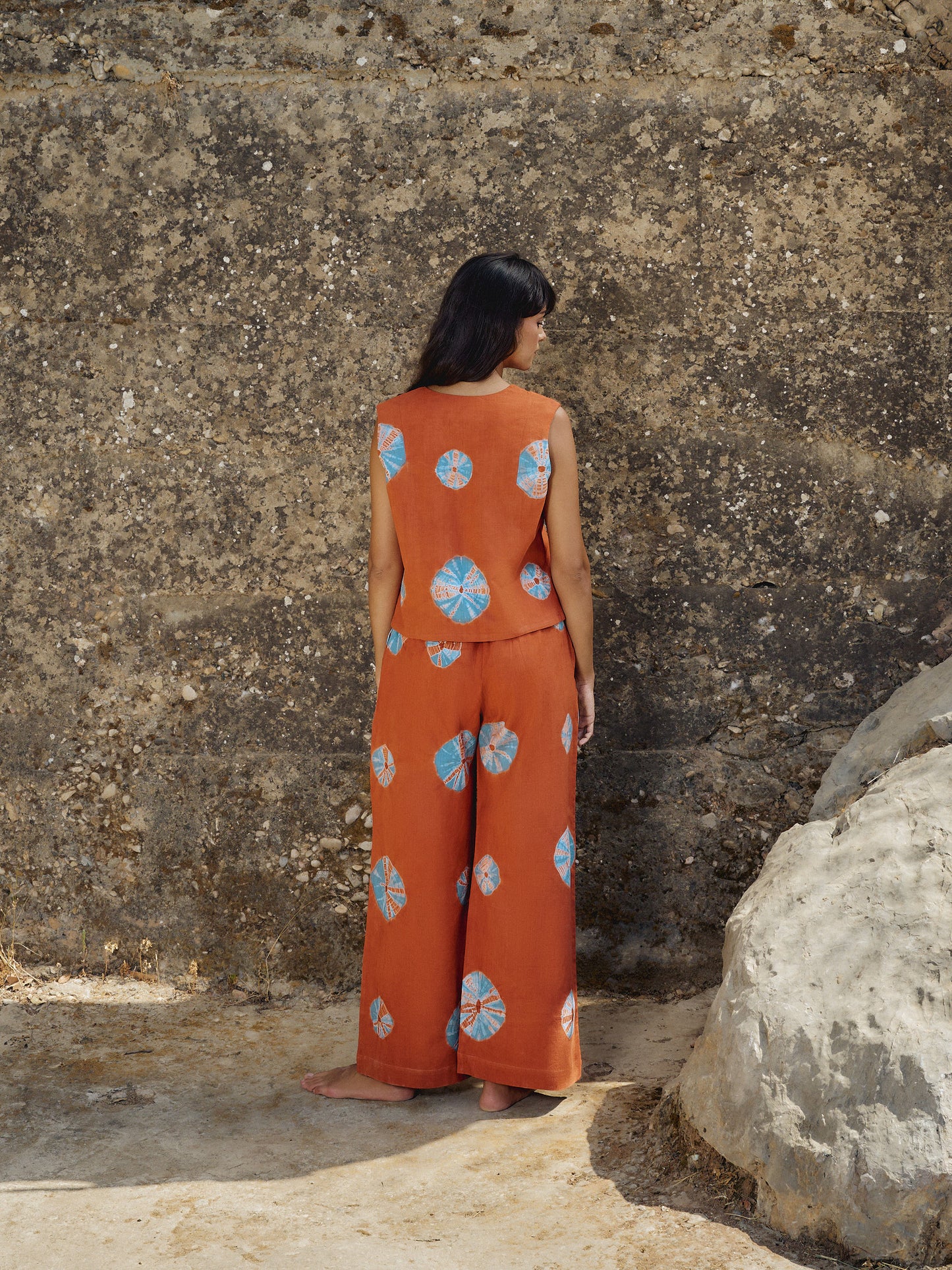 The Shibori Fire Pants