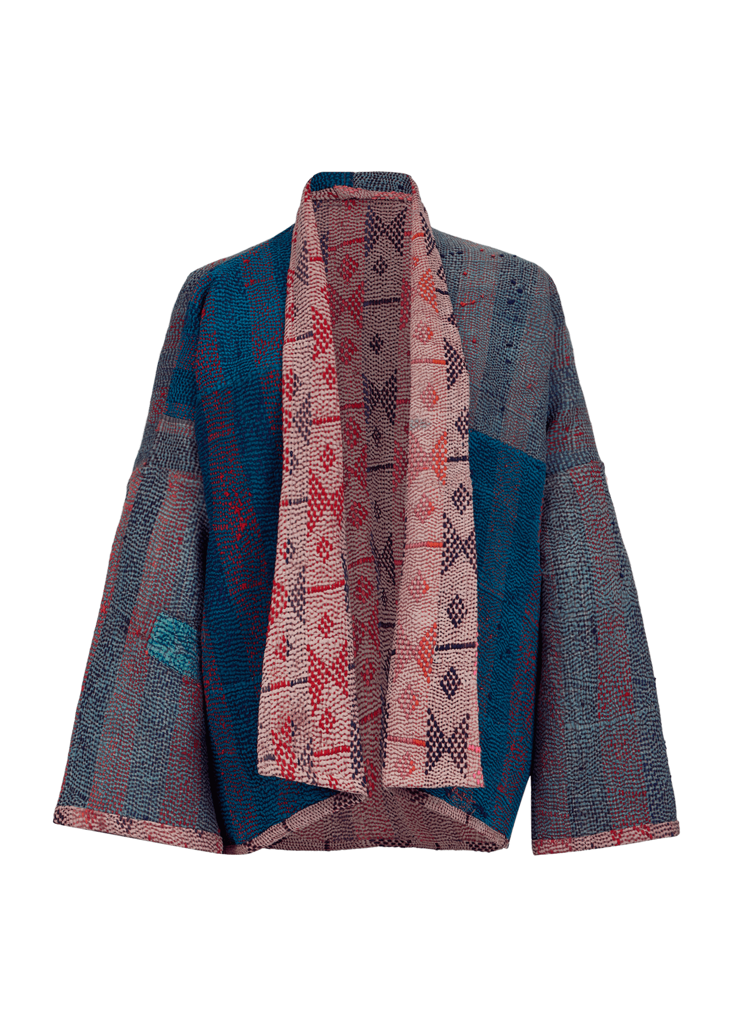 Stone-Wash Kimono