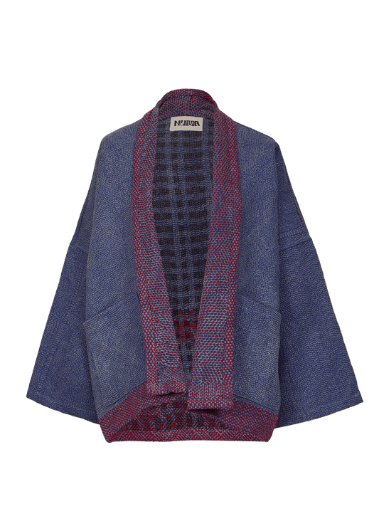 Stone-Wash Kimono