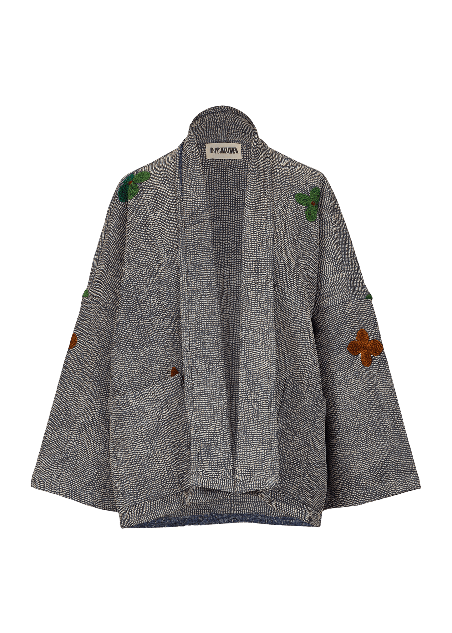 Stone-Wash Kimono
