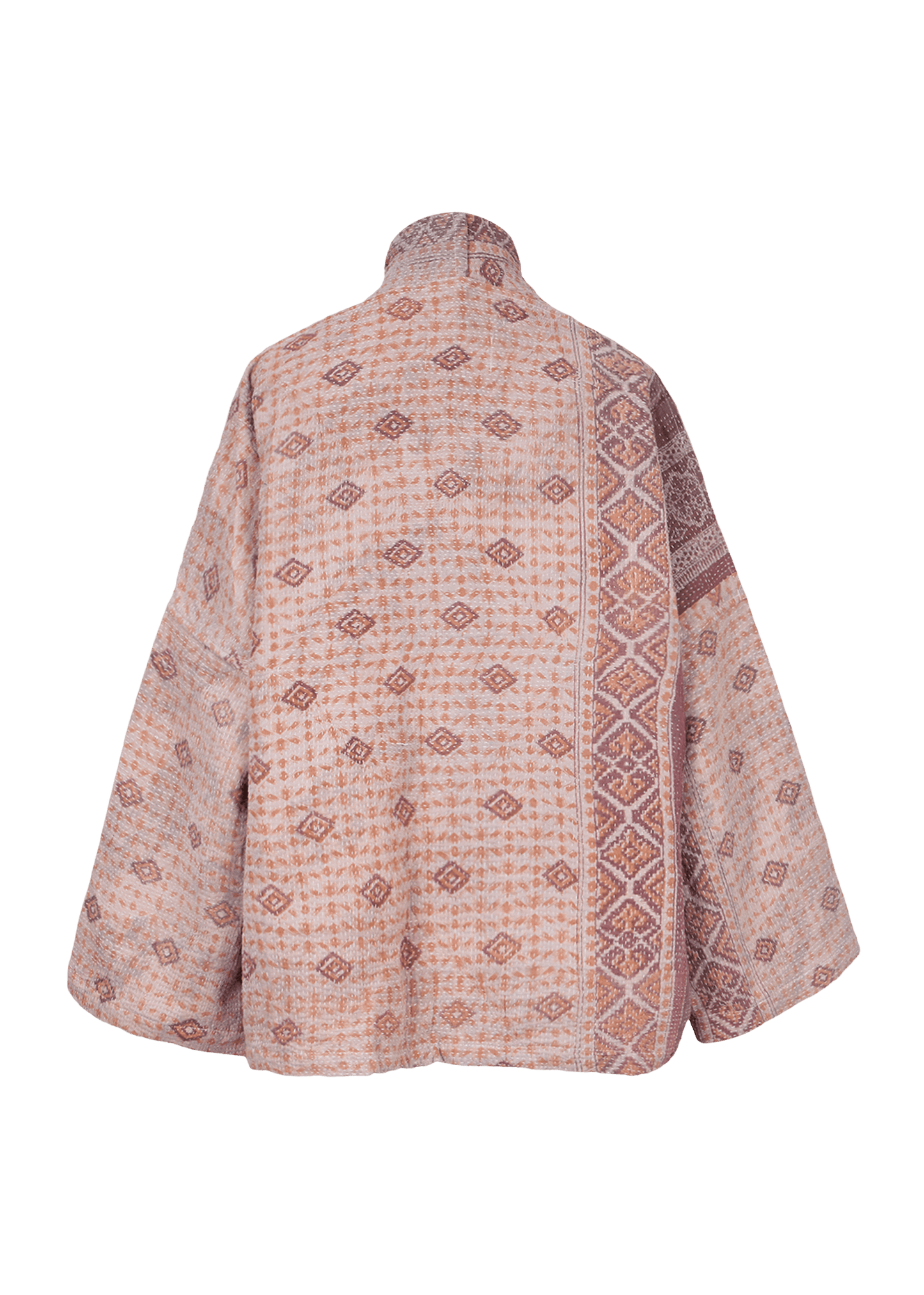 Vintage Kantha Kimono with Tote Bag