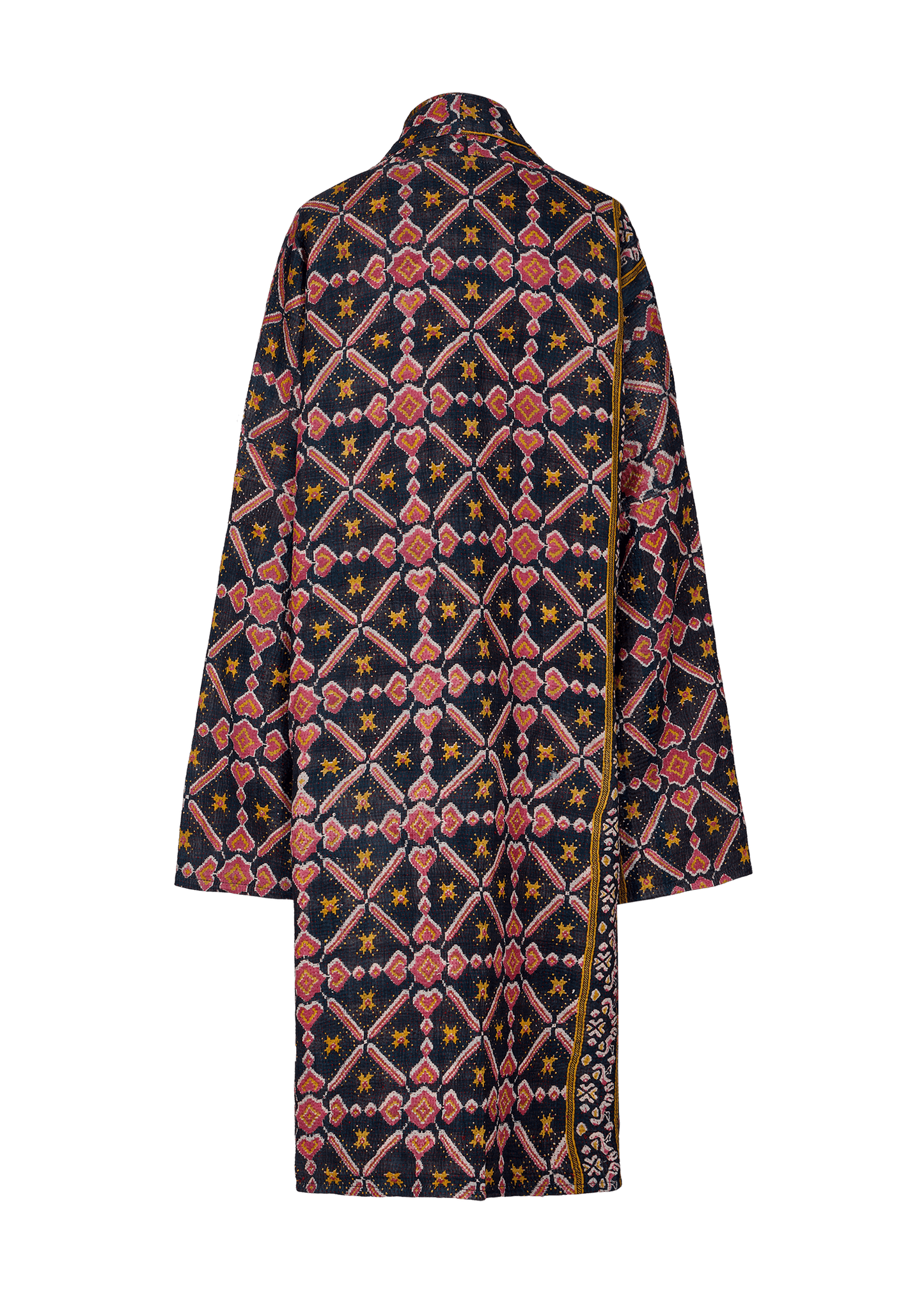 Vintage Kantha Coat (Calf Length)