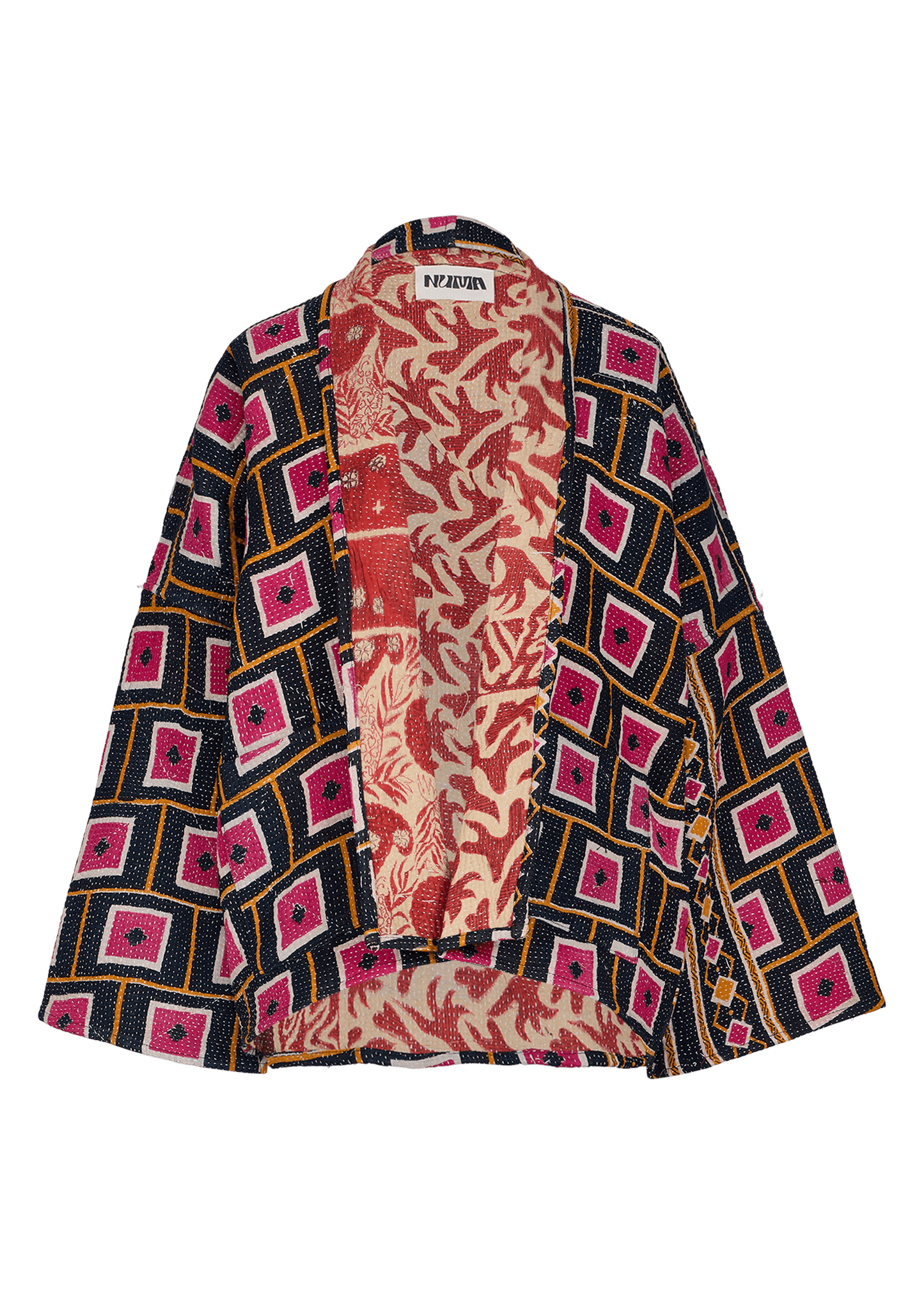 Vintage Kantha Kimono