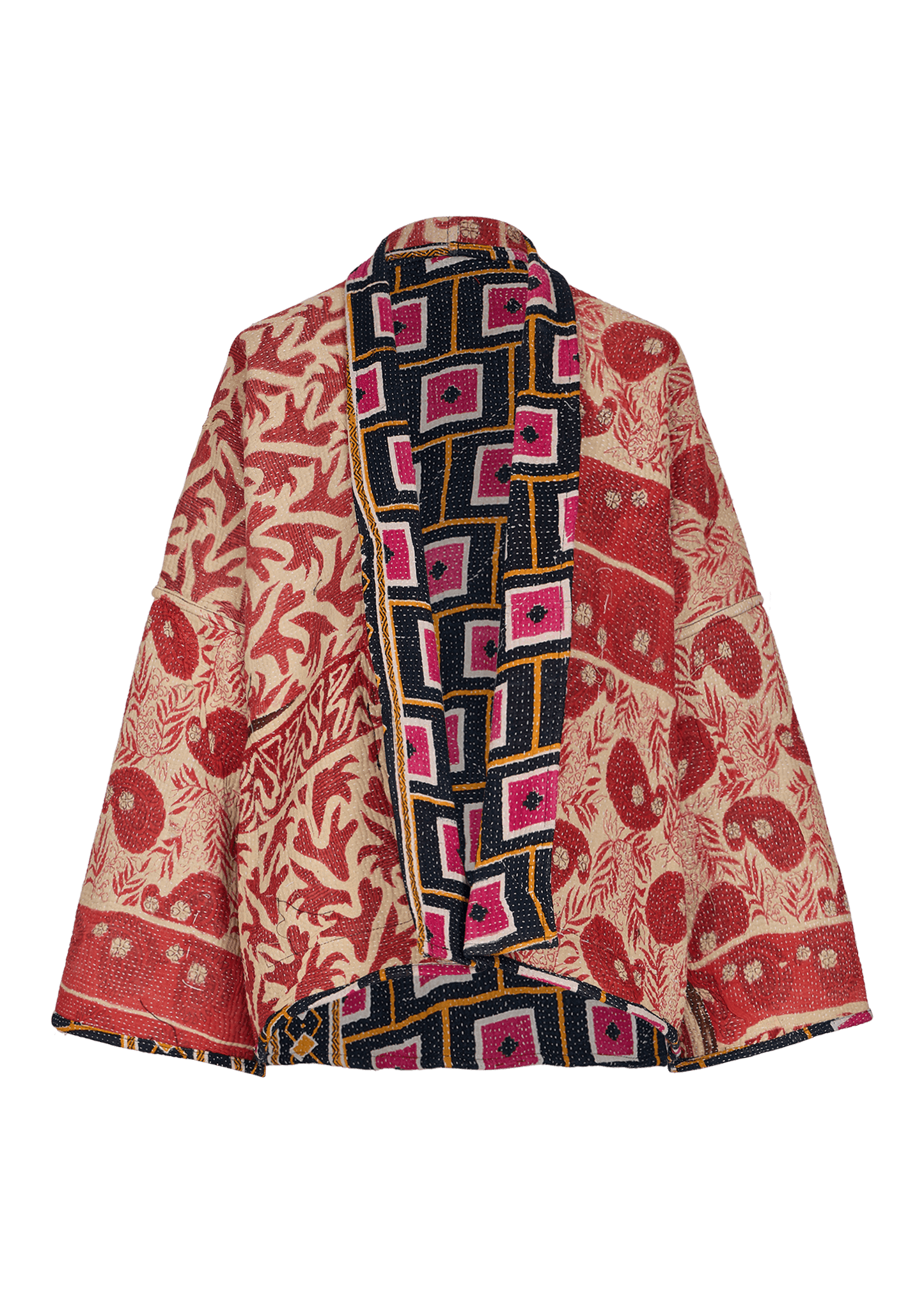 Vintage Kantha Kimono
