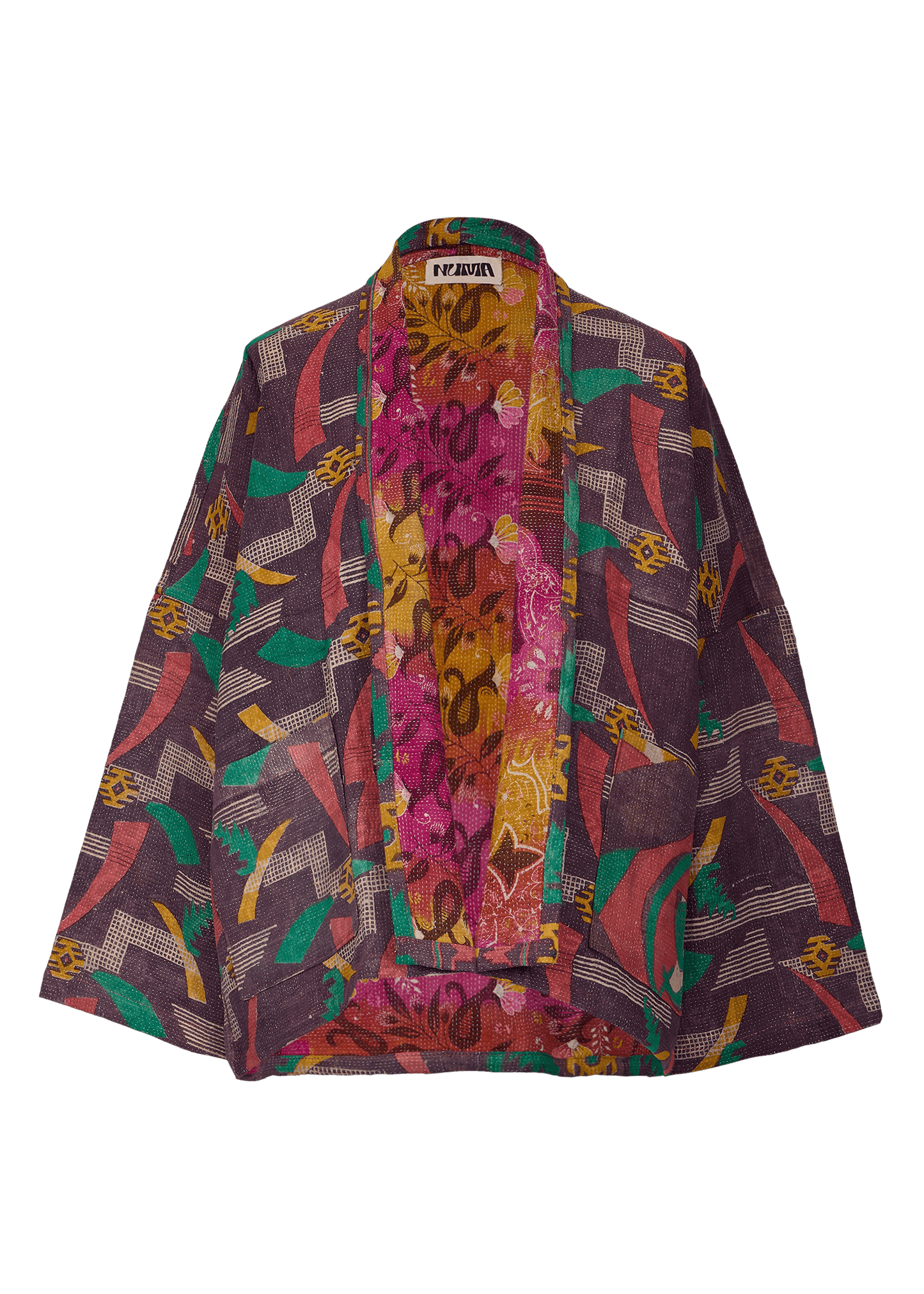 Vintage Kantha Kimono