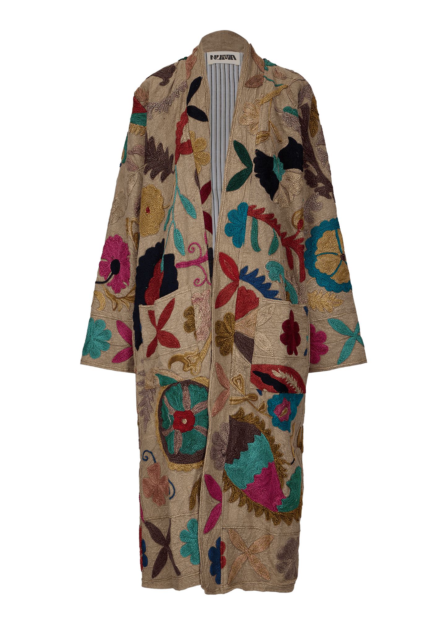 Suzani Coat (Calf Length)