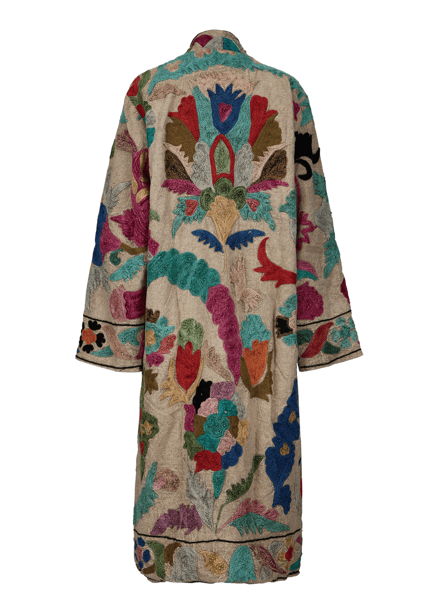 Suzani Coat (Calf Length)