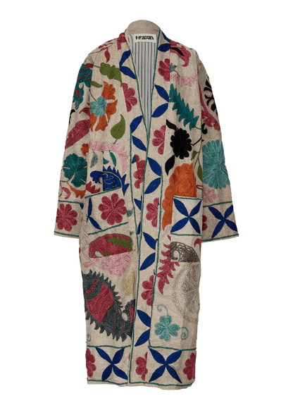 Suzani Coat (Calf Length)