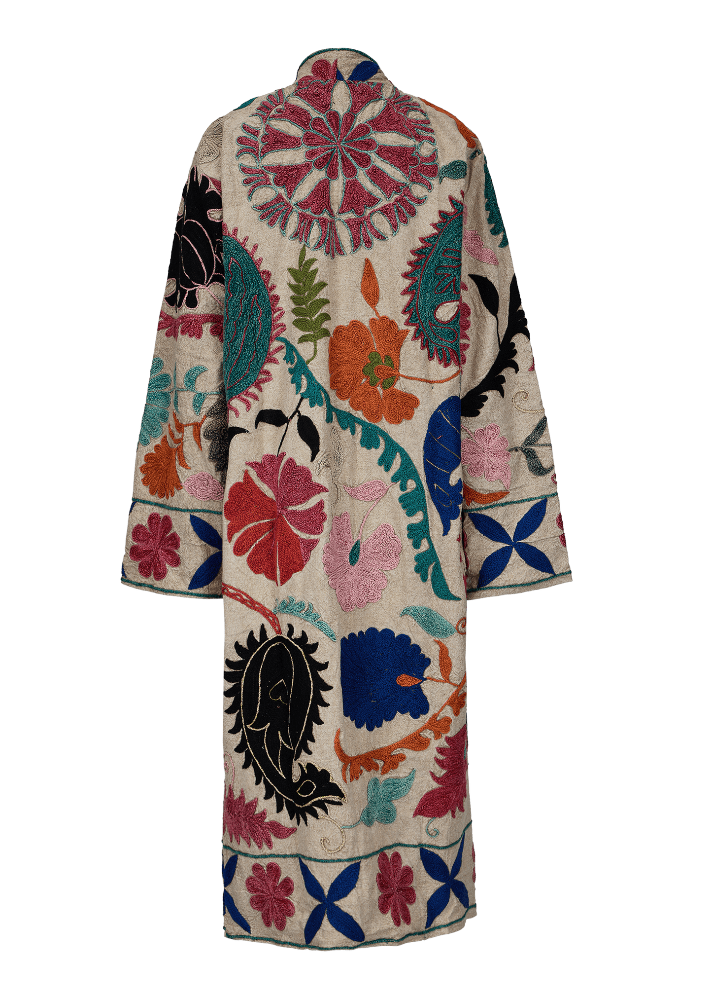 Suzani Coat (Calf Length)