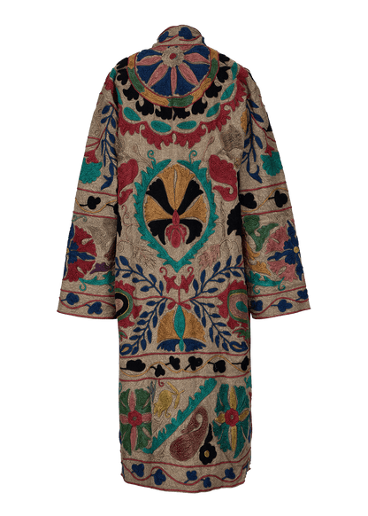 Suzani Coat (Calf Length)