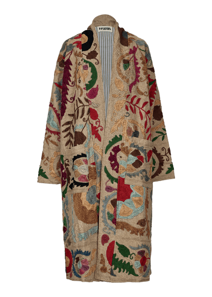Suzani Coat (Calf Length)