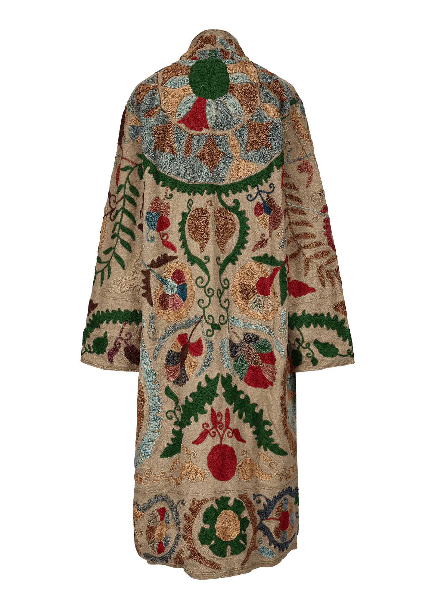 Suzani Coat (Calf Length)