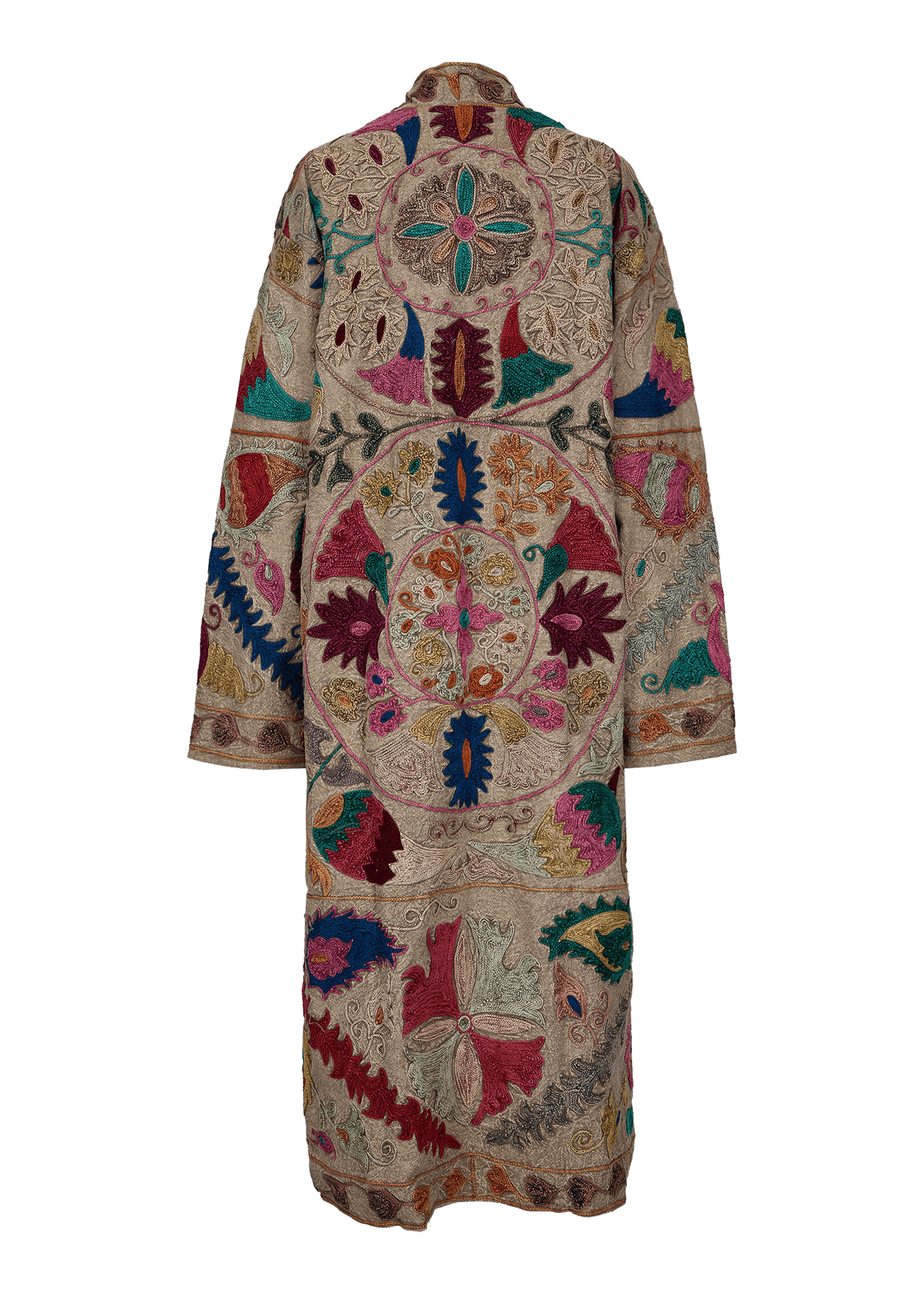 Suzani Coat (Calf Length)