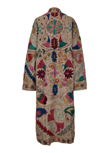 Suzani Coat (Calf Length)