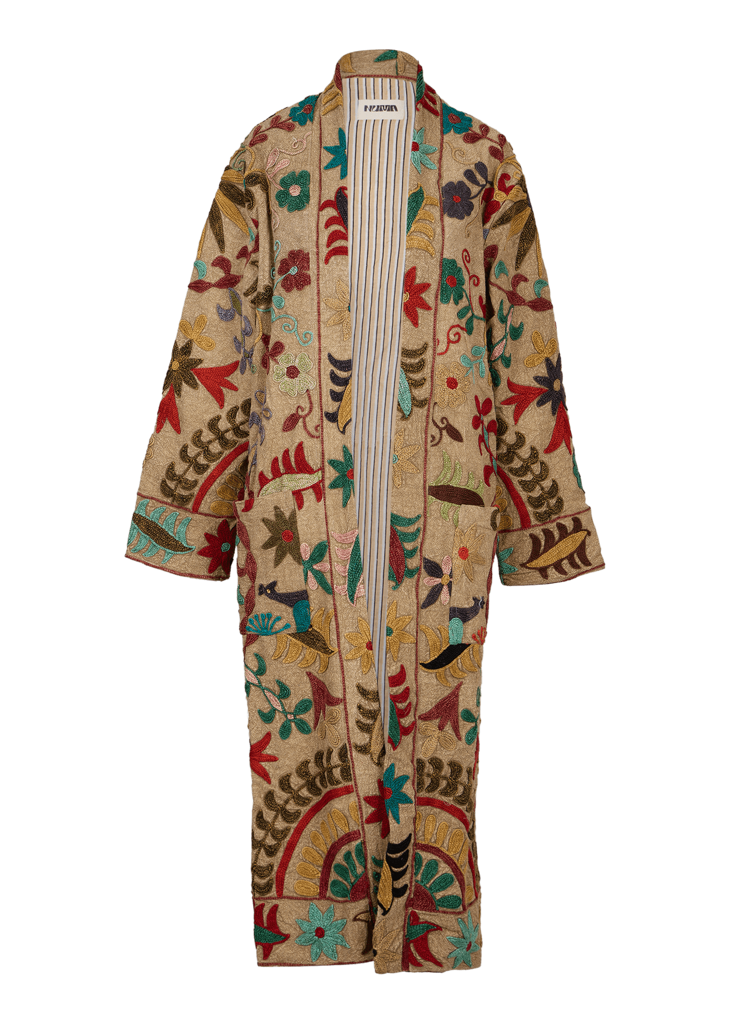 Suzani Coat (Ankle Length)