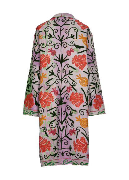 Kantha Suzani Coat (Knee Length)