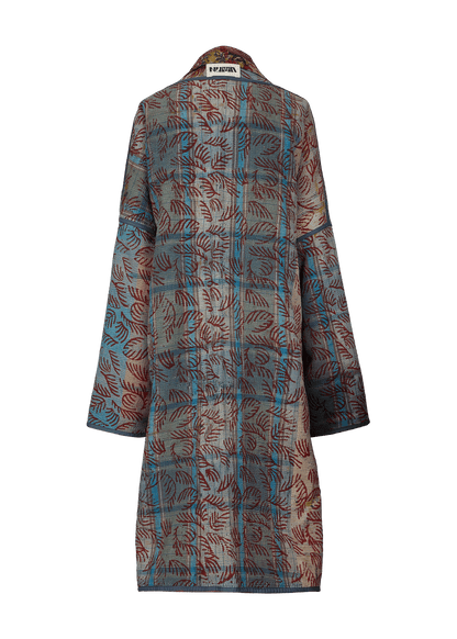 Bagru Coat (Calf Length)