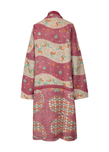 Vintage Kantha Coat (Calf Length)