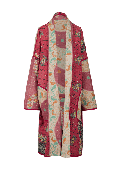Vintage Kantha Coat (Calf Length)