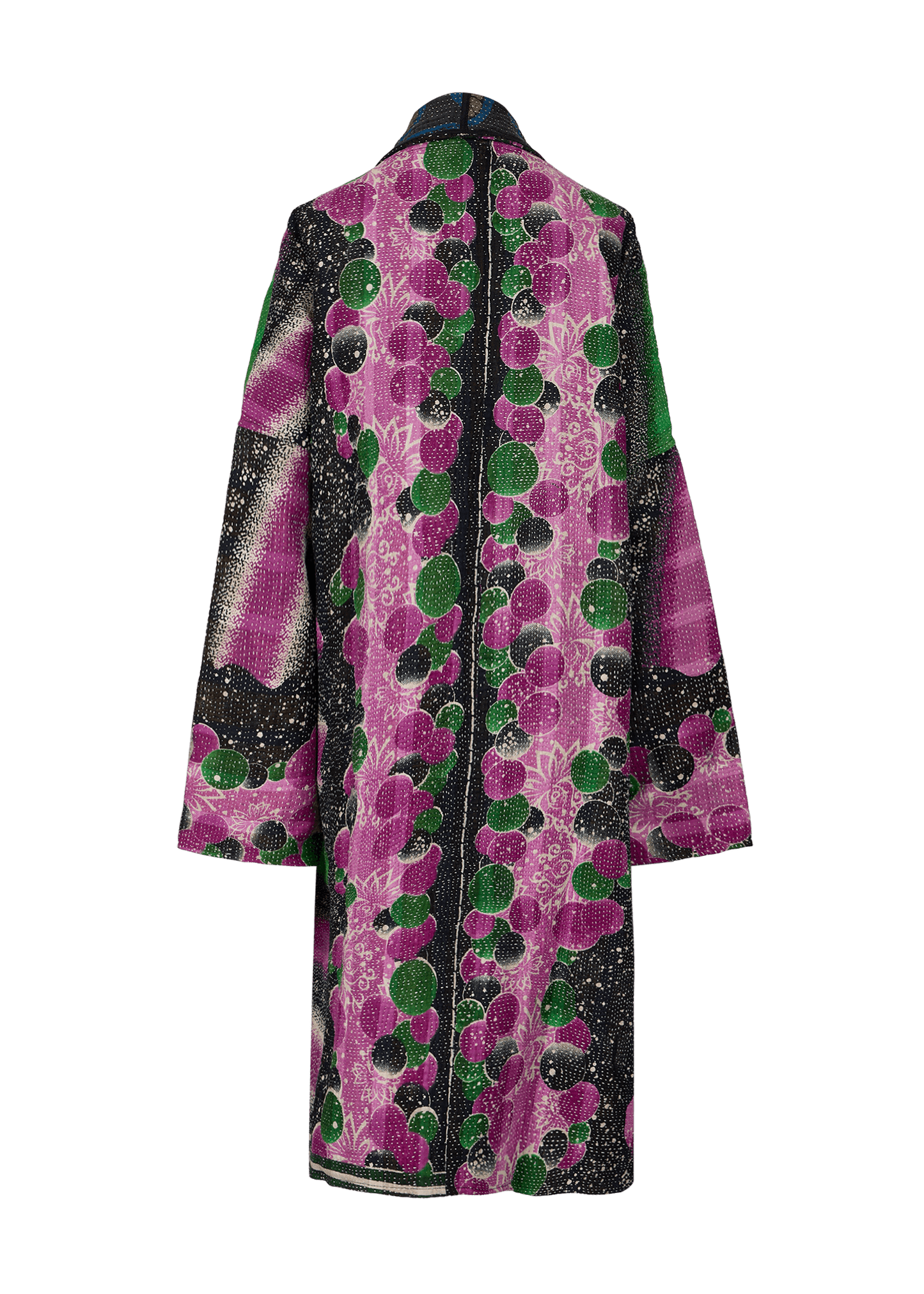 Vintage Kantha Coat (Calf Length)