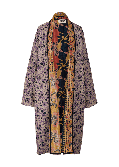 Vintage Kantha Coat (Calf Length)