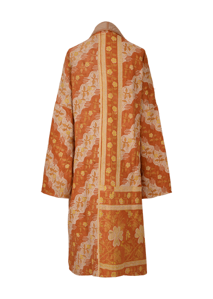 Vintage Kantha Coat (Calf Length)