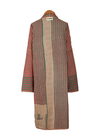 Vintage Kantha Coat (Calf Length)