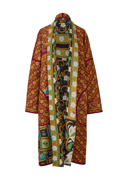 Vintage Kantha Coat (Calf Length)