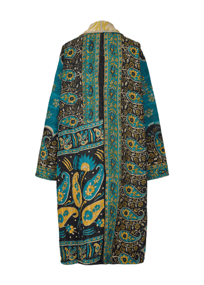 Vintage Kantha Coat (Calf Length)