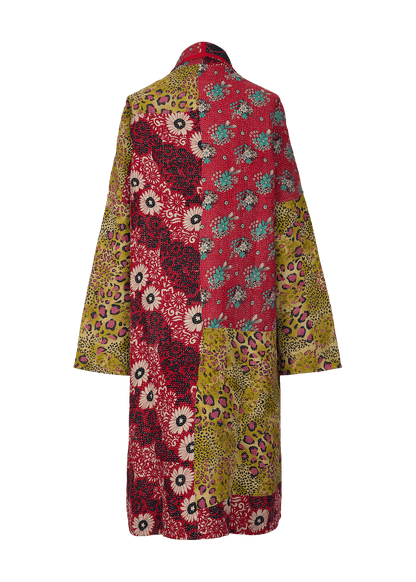 Vintage Kantha Coat (Calf Length)