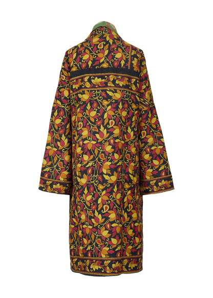 Vintage Kantha Coat (Calf Length)