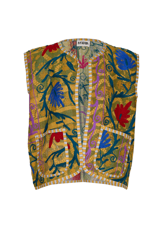 Kantha Suzani Vest