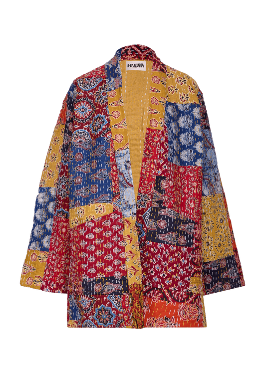 Patchwork Kantha Jacket