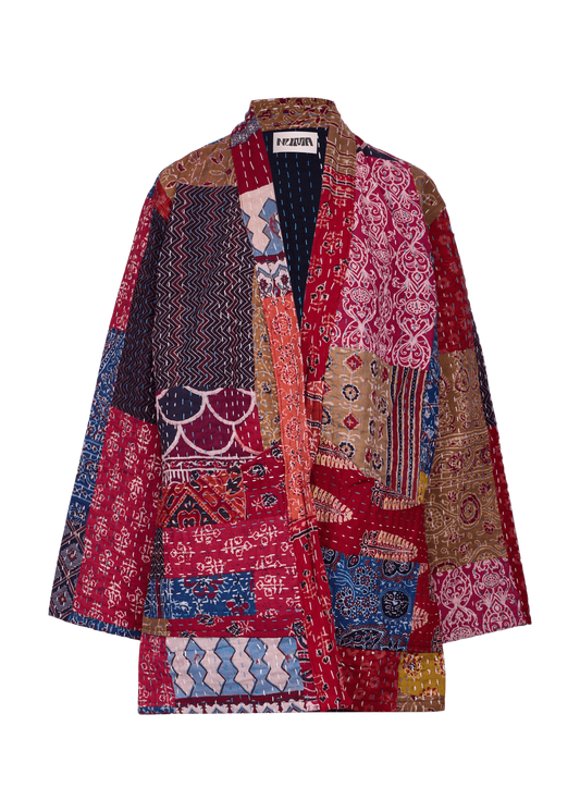 Patchwork Kantha Jacket