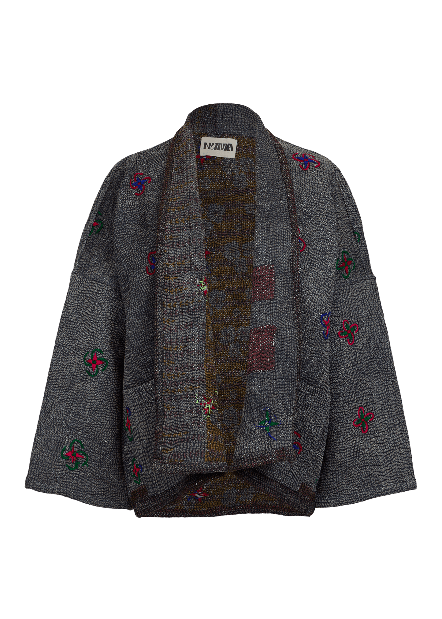 Stone-Wash Kimono