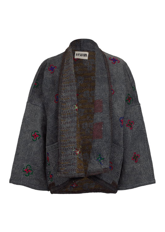 Stone-Wash Kimono