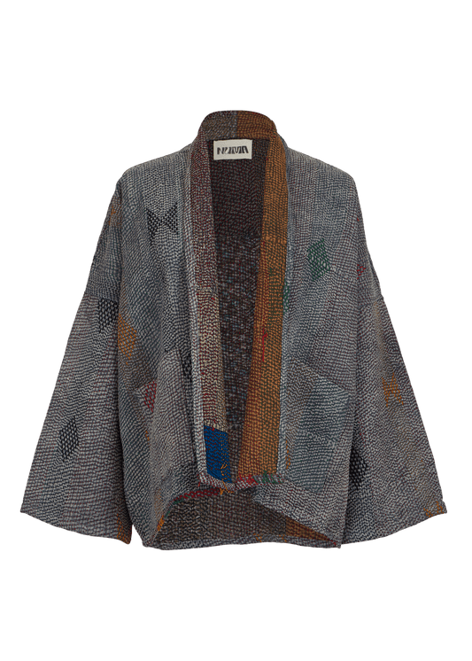 Stone-Wash Kimono