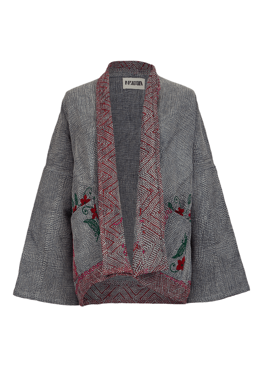 Stone-Wash Kimono