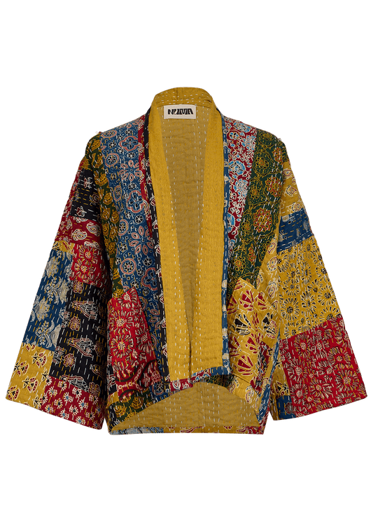 Patchwork Kantha Kimono