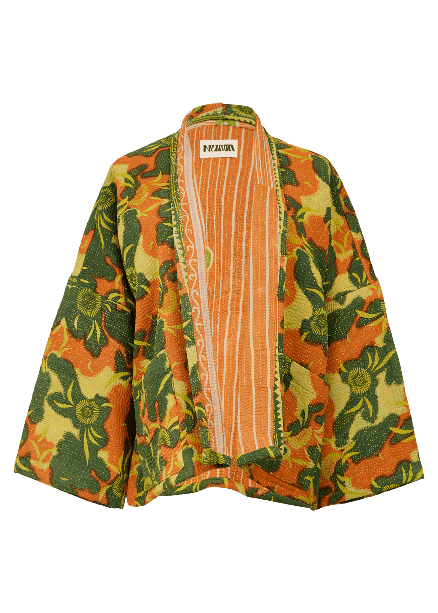 Vintage Kantha Kimono