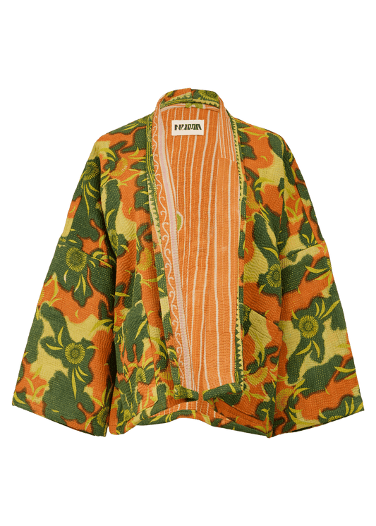 Vintage Kantha Kimono
