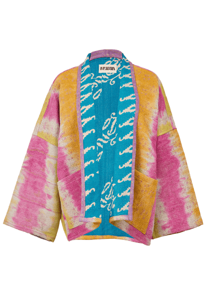 Vintage Kantha Kimono