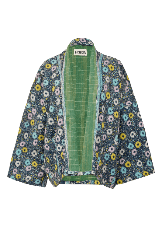 Vintage Kantha Kimono