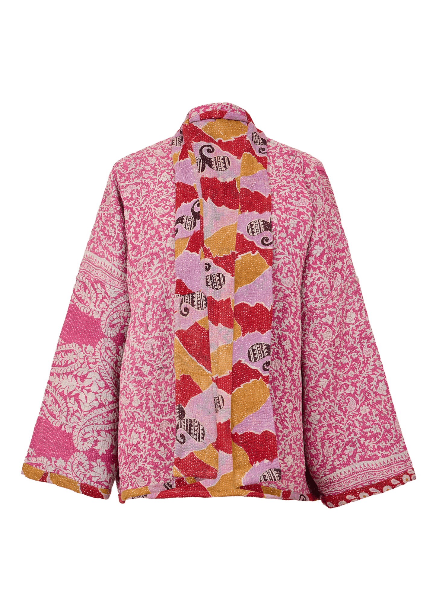 Vintage Kantha Kimono