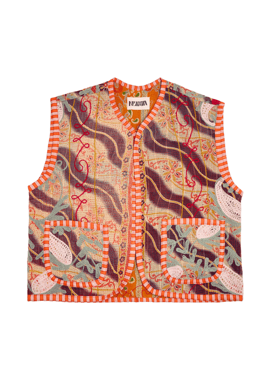 Kantha Suzani Vest