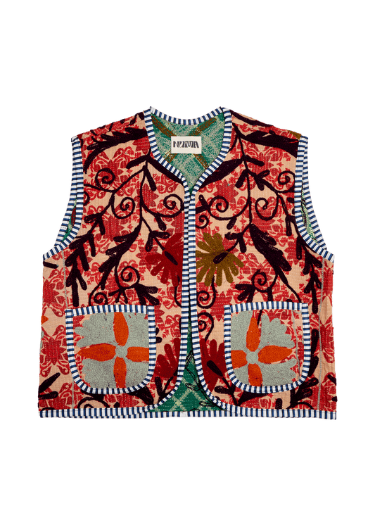 Kantha Suzani Vest