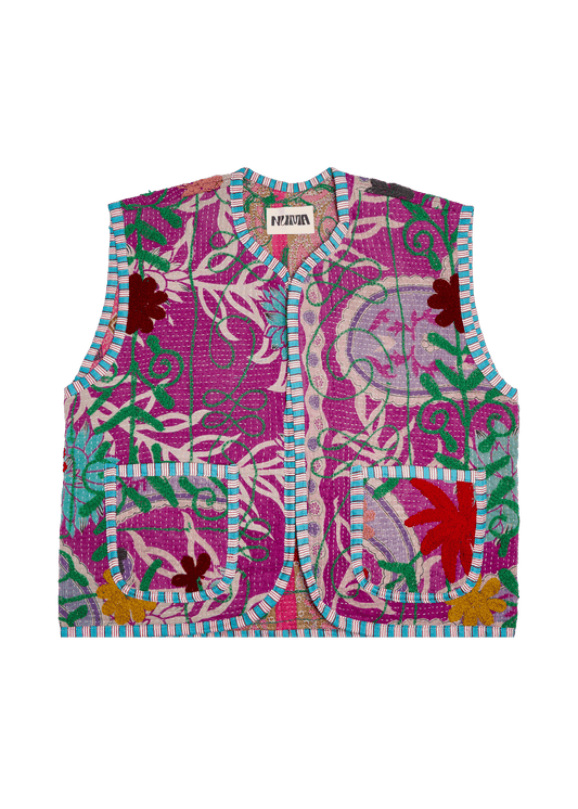 Kantha Suzani Vest