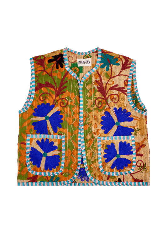 Kantha Suzani Vest