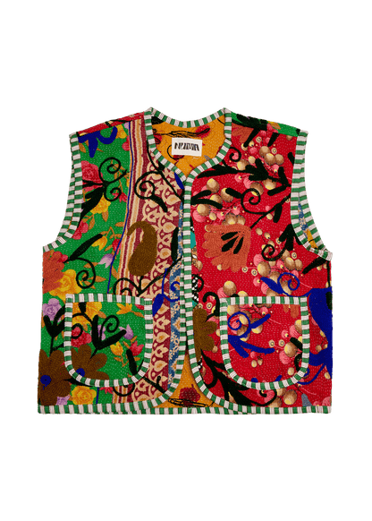 Kantha Suzani Vest